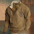 Fleece Pullover - Men's Warm Half Zip Fleece Sweater for Winter