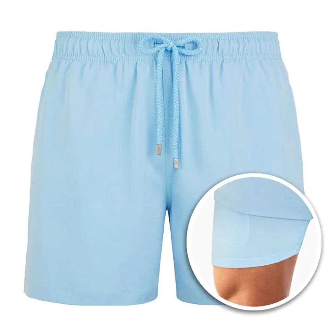 Swim Shorts - Drawstring - 2-in1 - Board Shorts - Men's Swimwear
