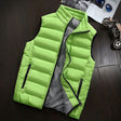Puffer Vest - Men's Zip-Up Winter Bodywarmer Winter Gilet