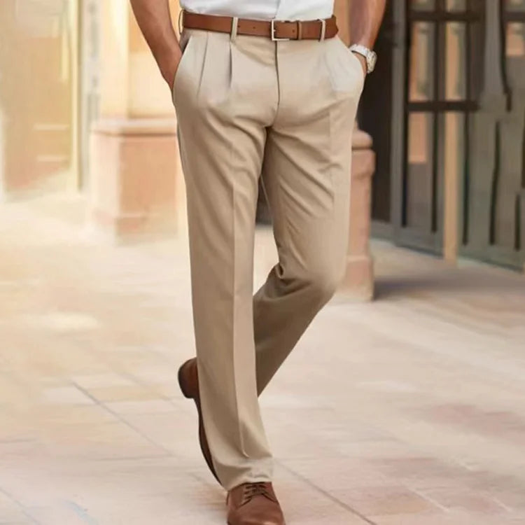 Slack Pants | Smart Casual | Straight Leg | Suit Pants | Men's Pants
