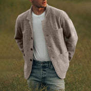 Summer Jacket | Button-Up | Pockets | Cardigan Jacket | Men's Cardigan