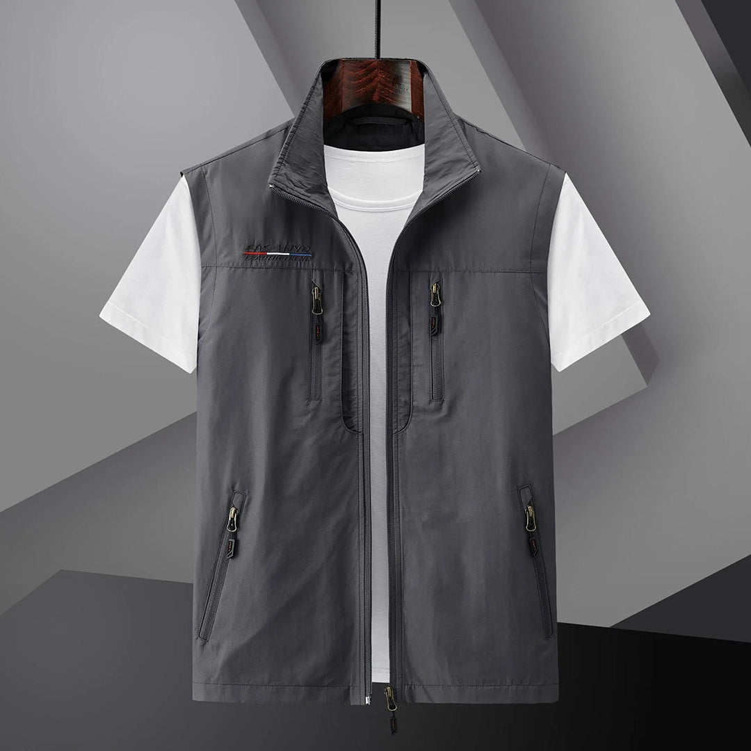 Cargo Vest - Men's Outdoor Tactical Vest   Bodywarmer for Summer