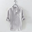 Linen Shirt | Buttoned Up | Long Sleeve | Summer Shirt | Men's Shirt
