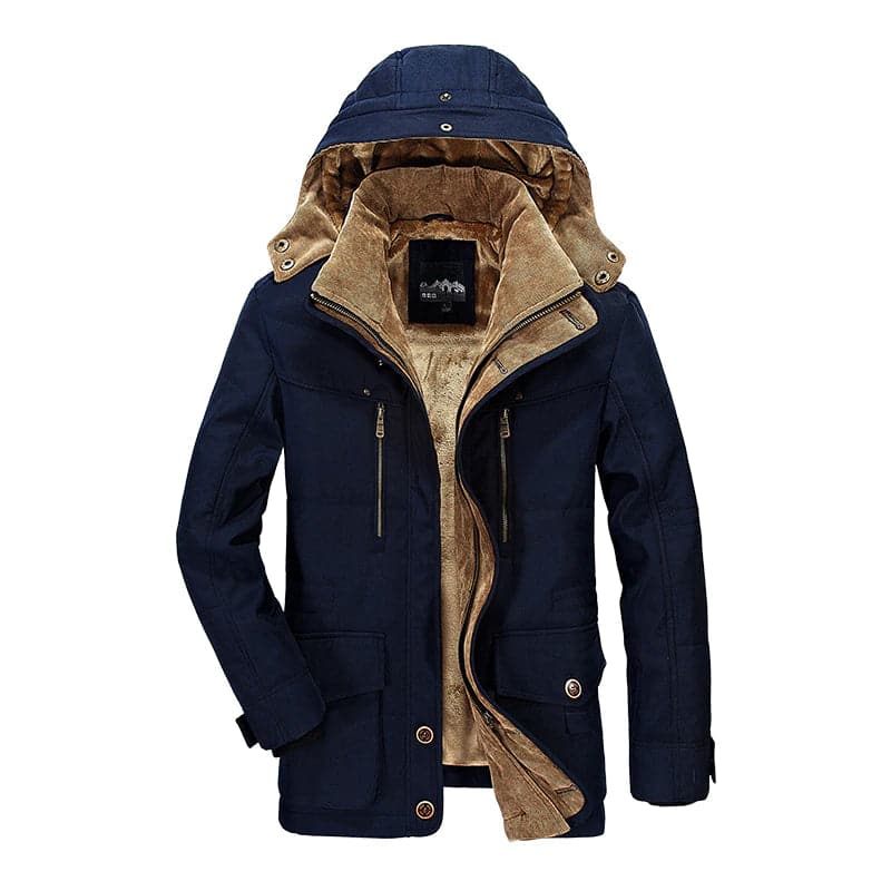 Winter Parka | Hooded | Fleece Lined | Snow Jacket | Male Winter Jackets