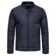 Quilted Jacket | Zipped Up | Checkered | Autumn Jacket | Men's Jacket