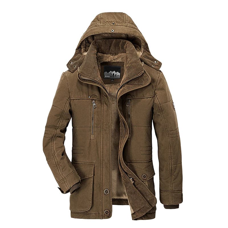 Winter Parka | Hooded | Fleece Lined | Snow Jacket | Male Winter Jackets