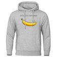 Hoodie - Banana Print - Kangaroo Pocket - Pullover Hoodie - Men's Hoodies