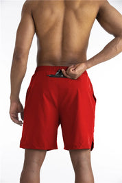 2-in-1 Shorts | Pockets | Workout | Running Shorts | Men's Shorts