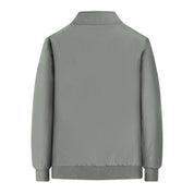 Winter Bomber Jacket - Fleece Lined - Zip-Up - Winter Jacket - Men's Bomber Jacket