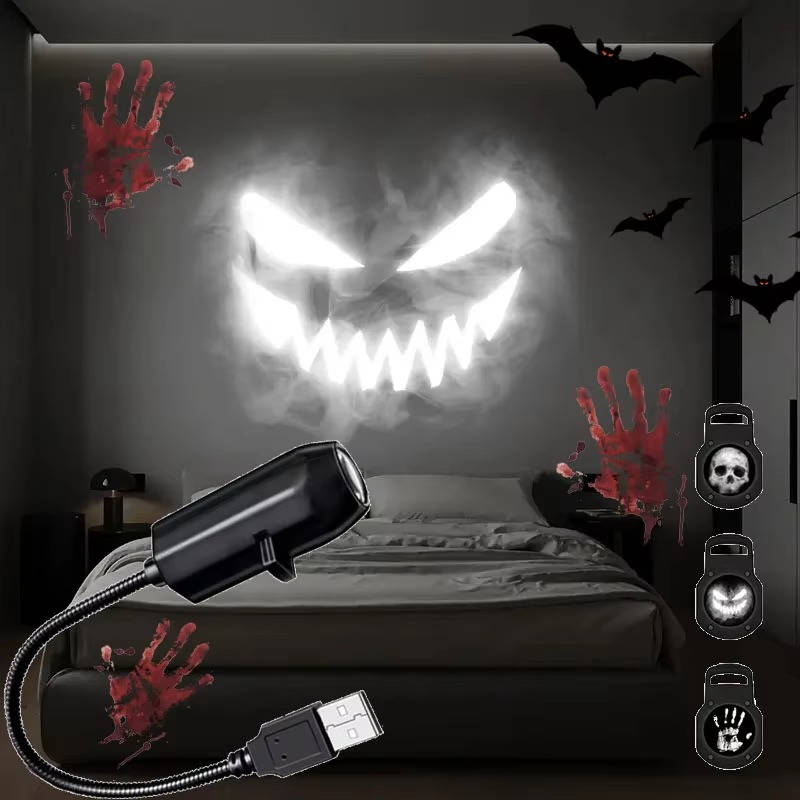 Halloween Projector - Skull Light Image Projector for Halloween