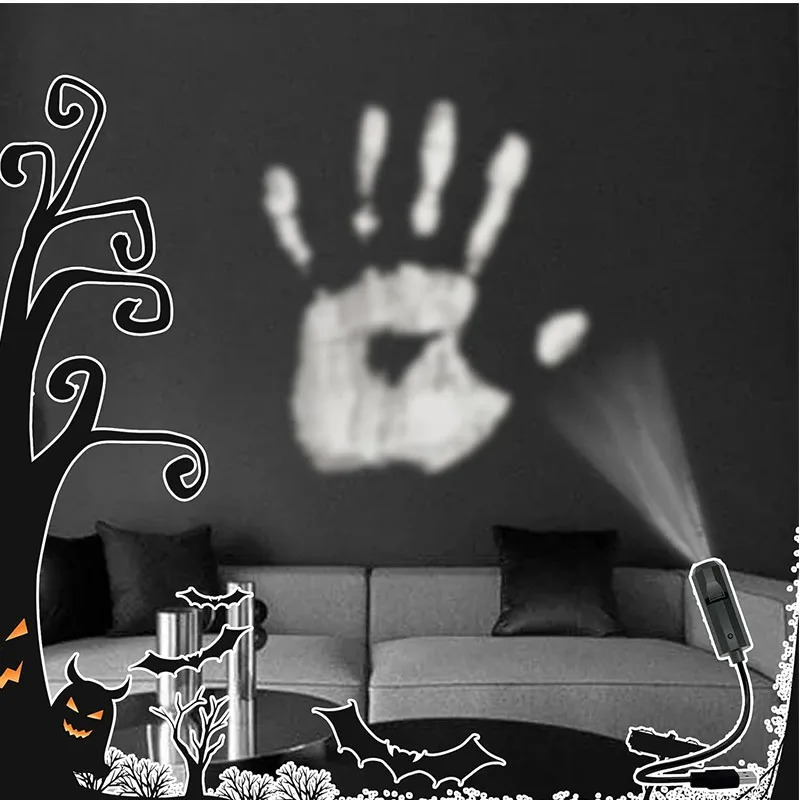 Halloween Projector - Skull Light Image Projector for Halloween