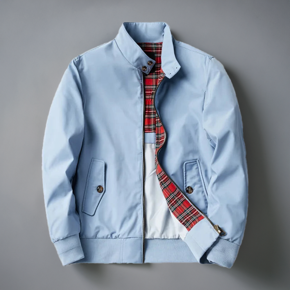 Harrington Jacket | Zipped Up | Autumn | Bomber Jacket | Men's Jacket-Southern-Taylor