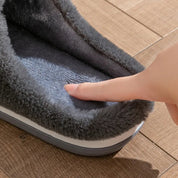 Hausschuhe – Bequeme, warme Hausschuhe für Männer zum Hineinschlüpfen für den Winter-Chaps Herrenmode