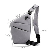 Chest Bag - Small - Crossbody - Anti-Theft Bag - Men's Bag-Grace Aura