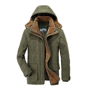Winter Parka | Hooded | Fleece Lined | Snow Jacket | Male Winter Jackets