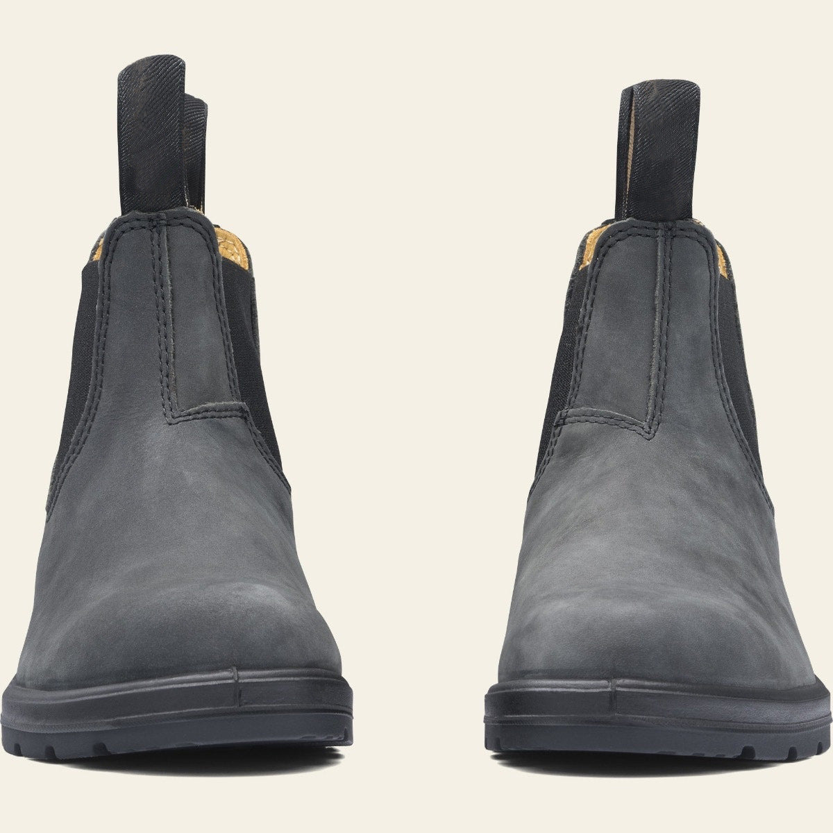 Chelsea Boots - Men's Black Ankle Leather Dealer Boots