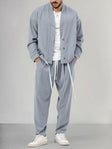 Men's Co-Ord | Loose Fit | Overshirt | Two-Piece Set | Men's Clothing
