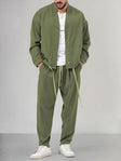 Men's Co-Ord | Loose Fit | Overshirt | Two-Piece Set | Men's Clothing