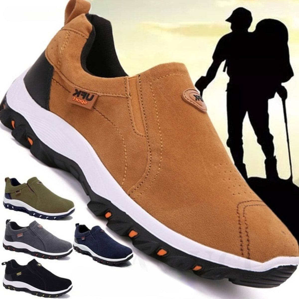 Hiking Boots | Slip-resistant | Orthopaedic Shoes | Slip-on Shoes | Men's Shoes-Southern-Taylor