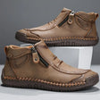 Leather Shoes - Non Slip - Orthopedic - Leather Boots - Men's Shoes