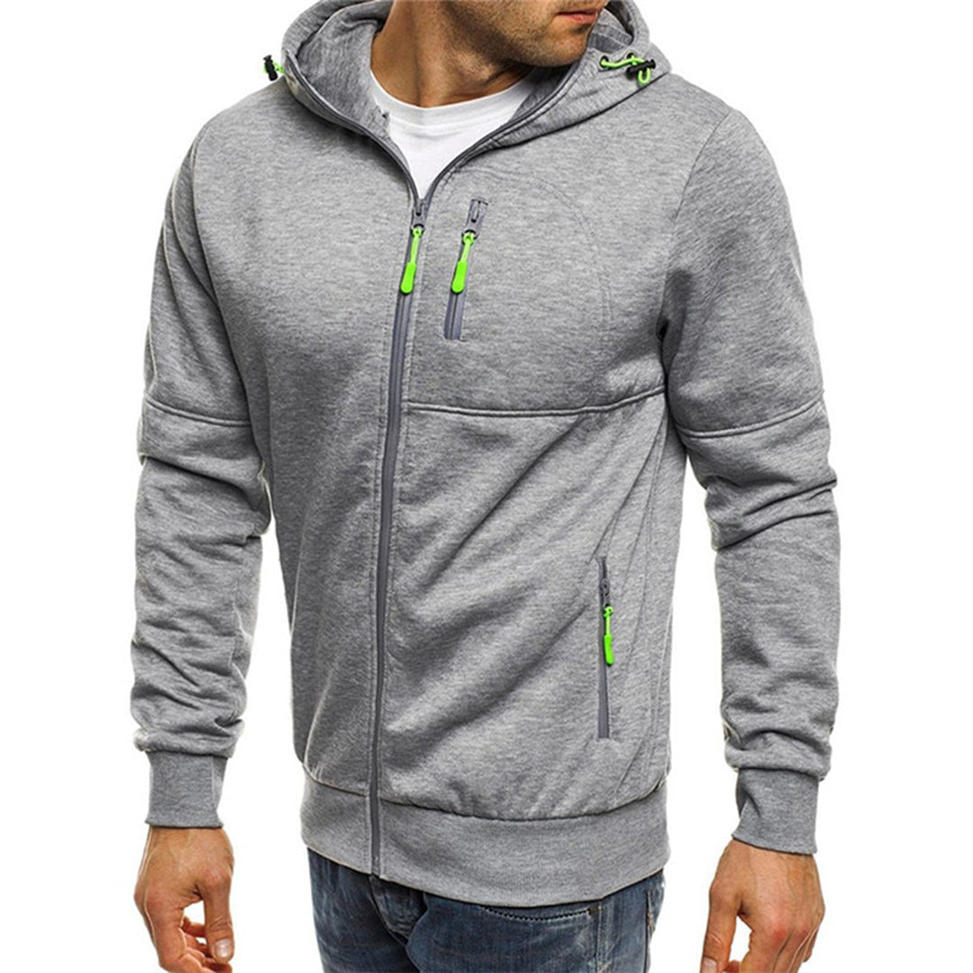 Zipper Hoodie | Warm | Pockets | Zip-Up Hoodie | Men's Hoodie
