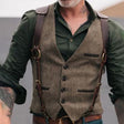 Men's Vest | Vintage | Single Breasted | Suit Vest | Men's Gilet