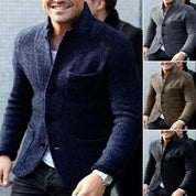 Tweed Jacket - Single Breasted - Pockets - Blazer Jacket - Men's Jacket