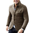Tweed Jacket - Single Breasted - Pockets - Blazer Jacket - Men's Jacket