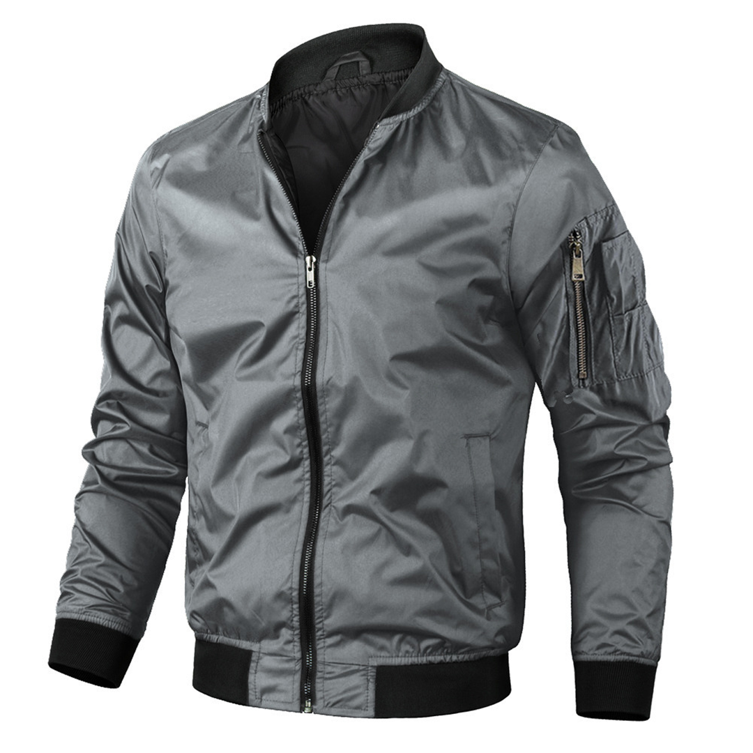 Bomber Jacket | Zip-Up | Lightweight | Summer Jacket | Men's Jacket