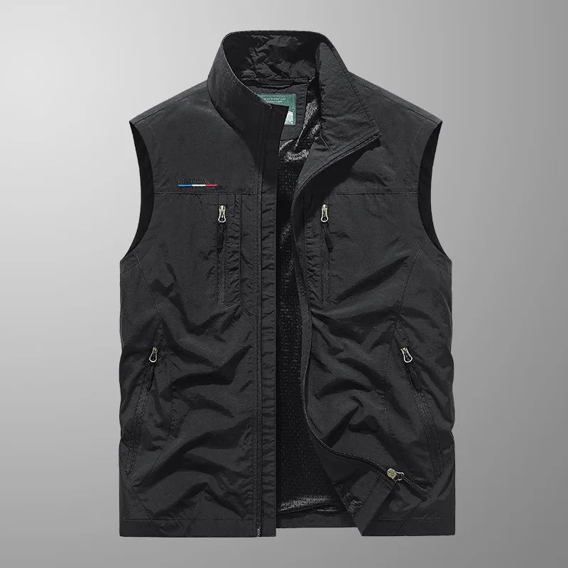 Bodywarmer - Men's Sleeveless Outdoor Zip-Up Vest