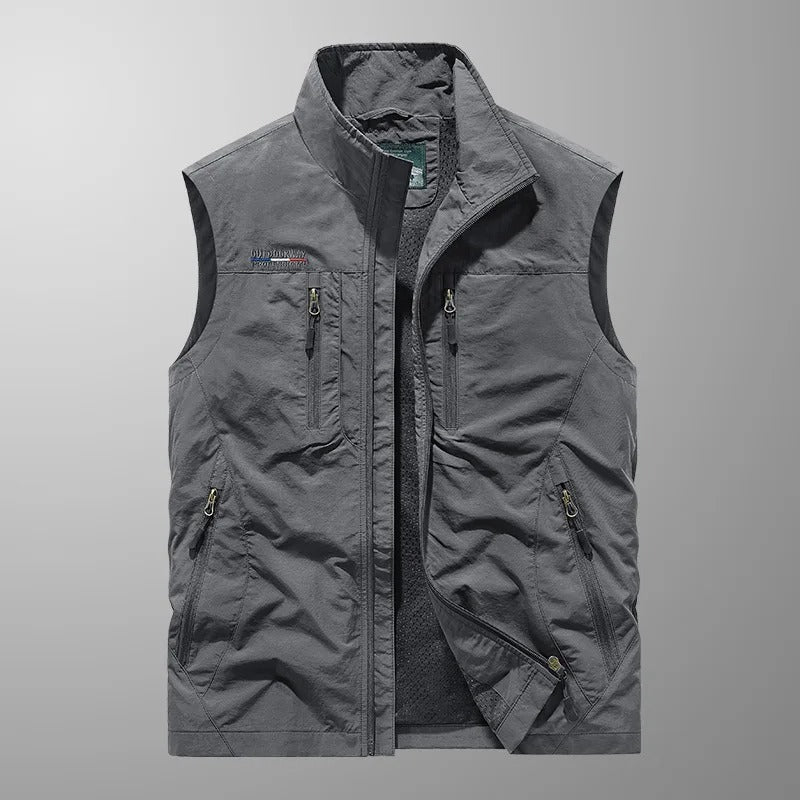 Bodywarmer - Men's Sleeveless Outdoor Zip-Up Vest