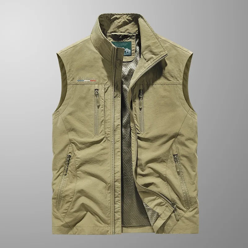 Bodywarmer - Men's Sleeveless Outdoor Zip-Up Vest
