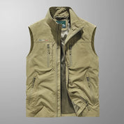 Bodywarmer - Men's Sleeveless Outdoor Zip-Up Vest