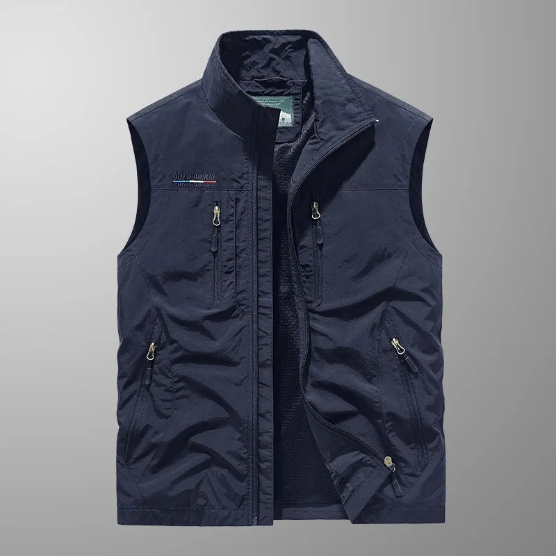 Bodywarmer - Men's Sleeveless Outdoor Zip-Up Vest