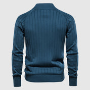 Zip-Up Sweater | Full Zip | Knitted | Zipper Cardigan | Men's Cardigan