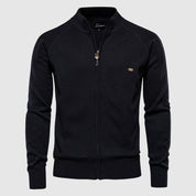 Zip-Up Sweater | Full Zip | Knitted | Zipper Cardigan | Men's Cardigan