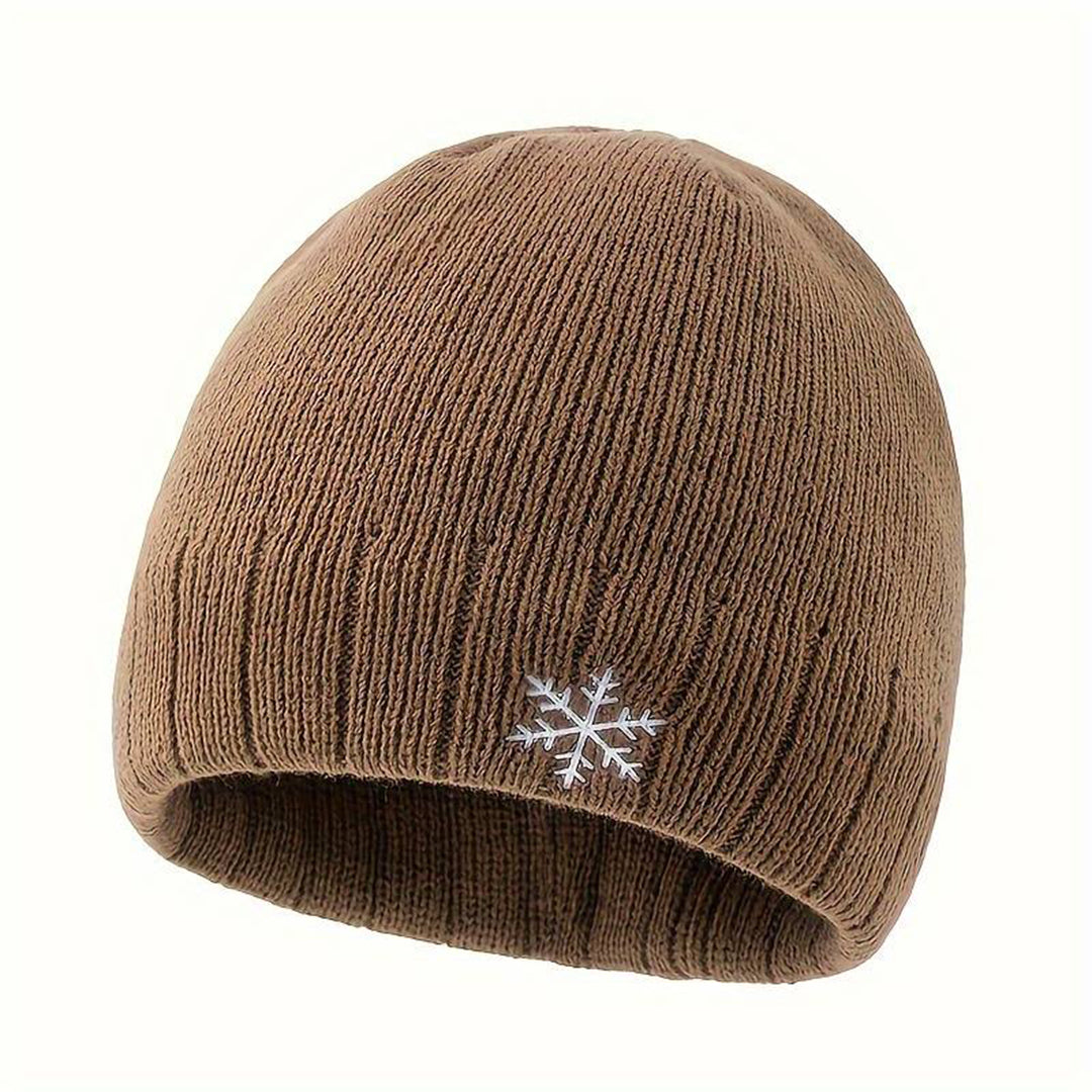 Men's Beanie - Warm - Fleece Lined - Knitted Beanie - Winter Hat