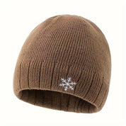 Men's Beanie - Warm - Fleece Lined - Knitted Beanie - Winter Hat