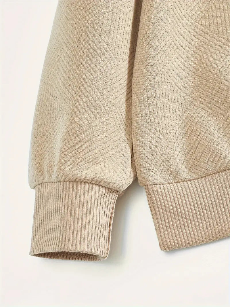 Quarter Zip Sweatshirt | Collared | Regular zip | Mens Half Zip Pullover | Men's Clothing