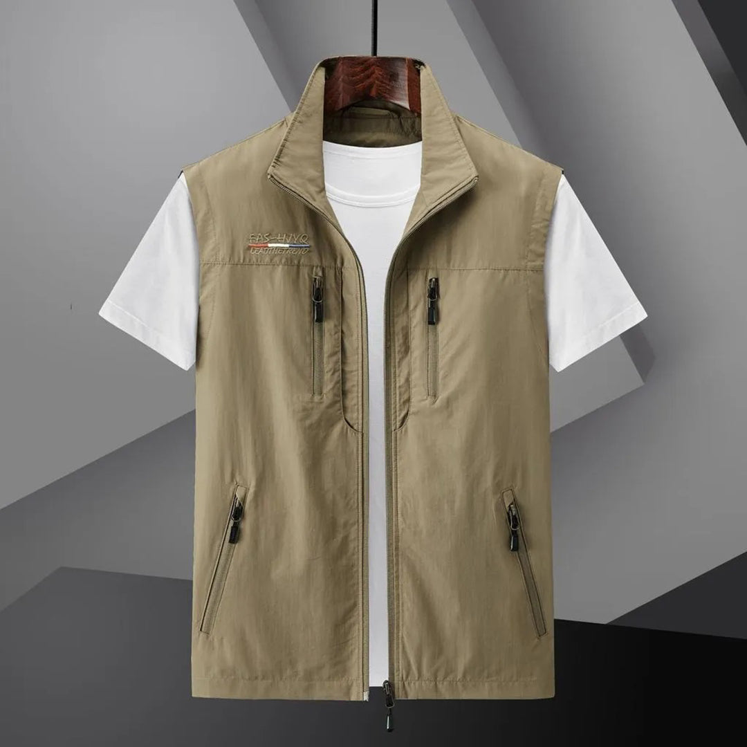 Cargo Vest - Men's Outdoor Tactical Vest   Bodywarmer for Summer