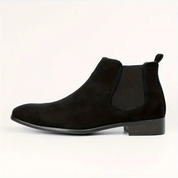 Chelsea Boots - Suede - Slip-On - Ankle Boots - Men's Boots