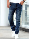 Slim Fit Jeans | Blue | Washed | Skinny Jeans | Men's Jeans