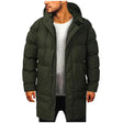 Puffer Coat | Warm | Hooded | Long Puffer Jacket | Men's Winter Coat