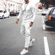 Sweatshirt and Jogger Set | Casual | Tracksuit | Two-Piece Set | Men's Clothing