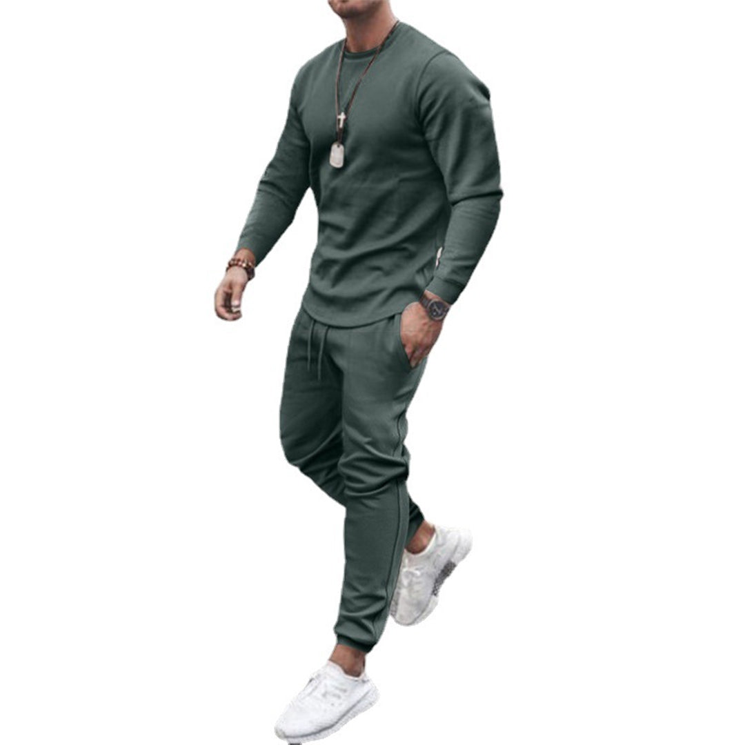 Sweatshirt and Jogger Set | Casual | Tracksuit | Two-Piece Set | Men's Clothing