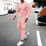 Sweatshirt and Jogger Set | Casual | Tracksuit | Two-Piece Set | Men's Clothing