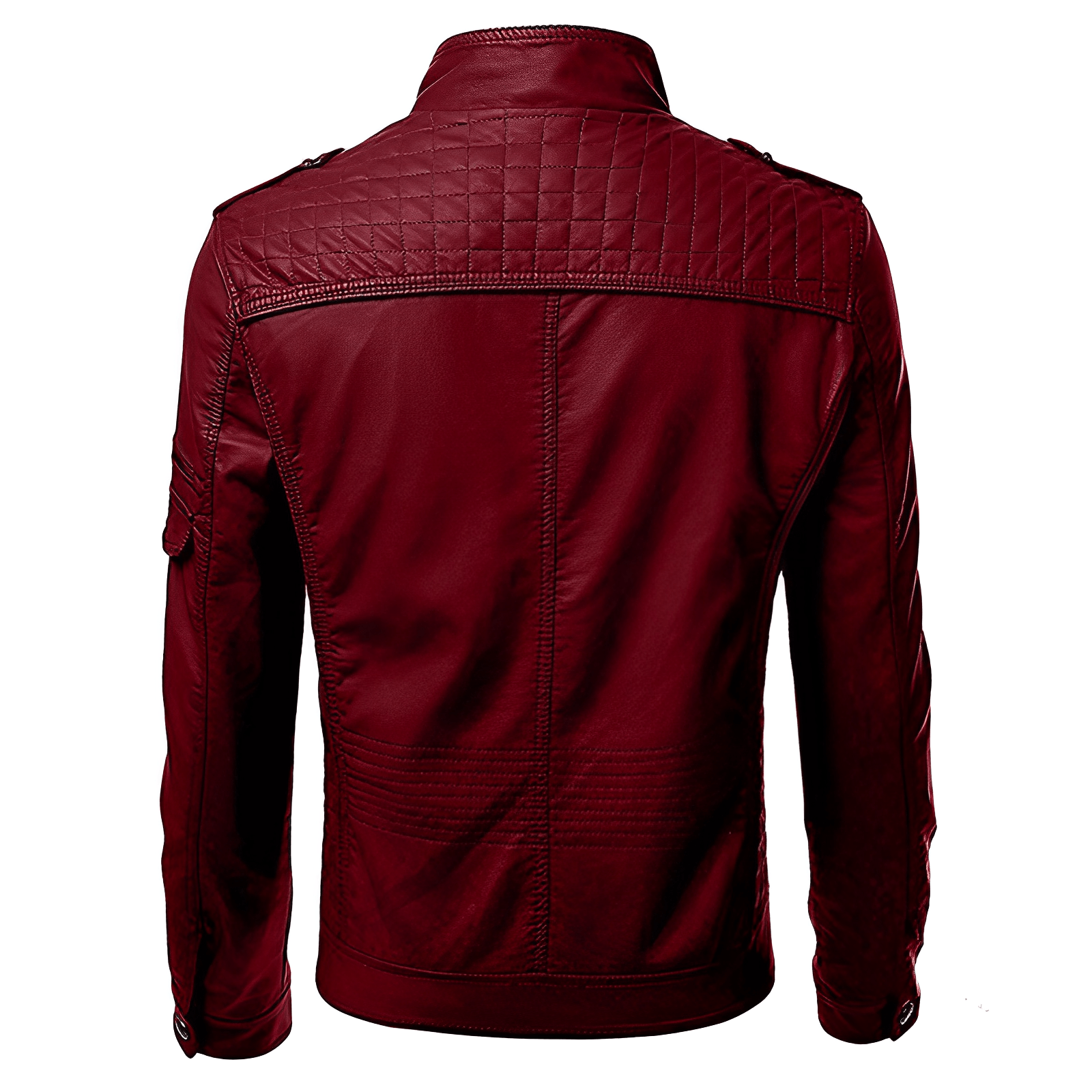 Leather Jacket – With Zipper – Lined – Biker Jacket – Men's Leather Jacket-Southern-Taylor