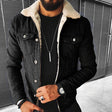 Winter Denim Jacket | Jean Jacket | Regular Fit | Fur Denim Jacket | Men's Jacket