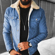 Winter Denim Jacket | Jean Jacket | Regular Fit | Fur Denim Jacket | Men's Jacket