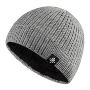 Men's Beanie - Warm - Fleece Lined - Knitted Beanie - Winter Hat